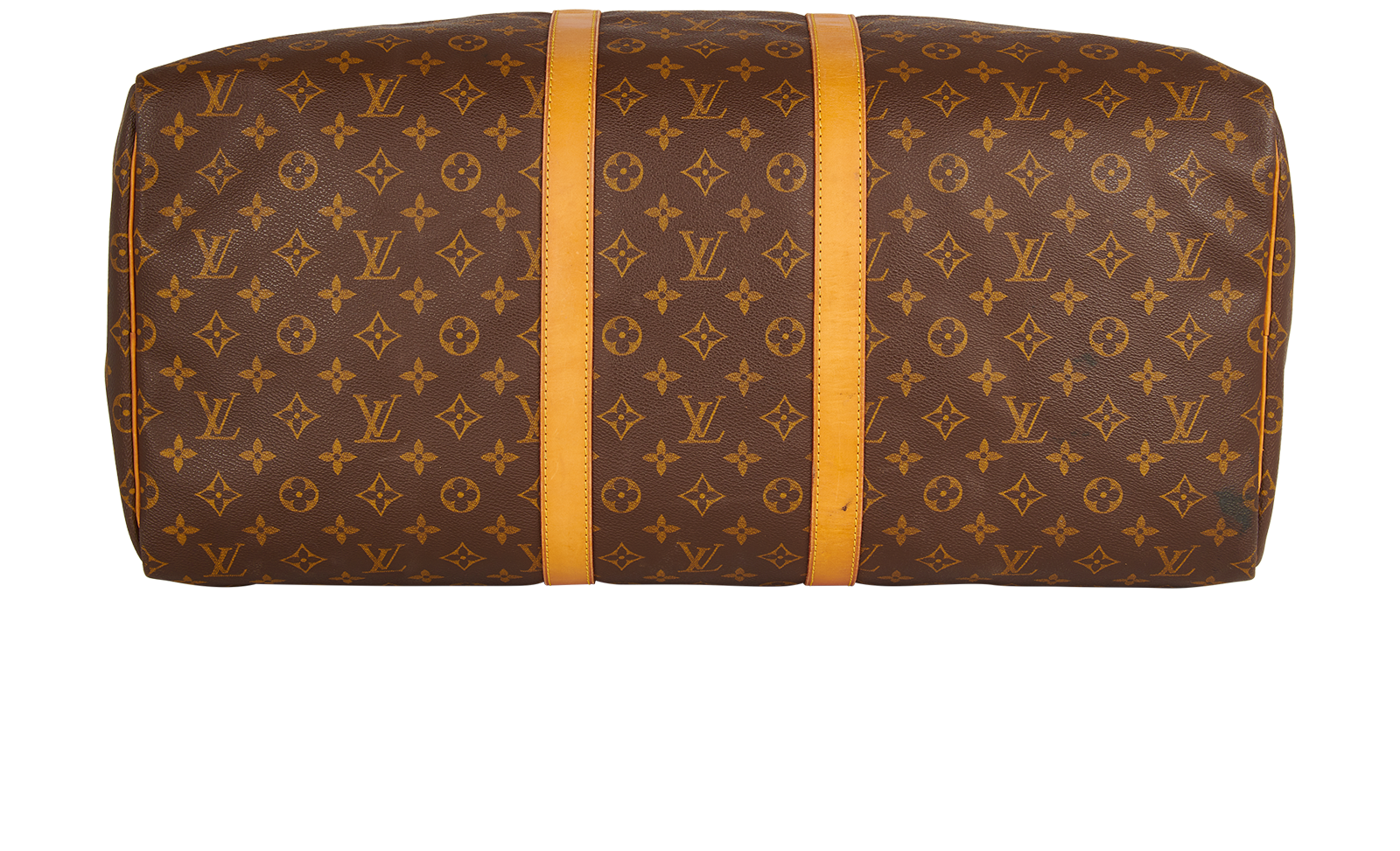 Keepall, &pound;850, Handbags, Brown, Canvas, Top view